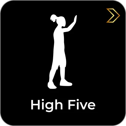 emote high five